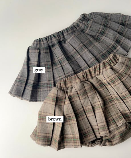 即納 pleats skirt bloomers