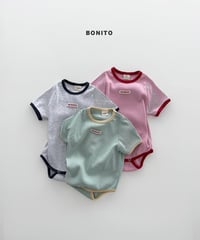 一部即納 bonito Baby Ribbed Rappa Suit