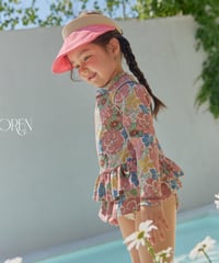 予約 OREN Solea Fleur Rash Guard