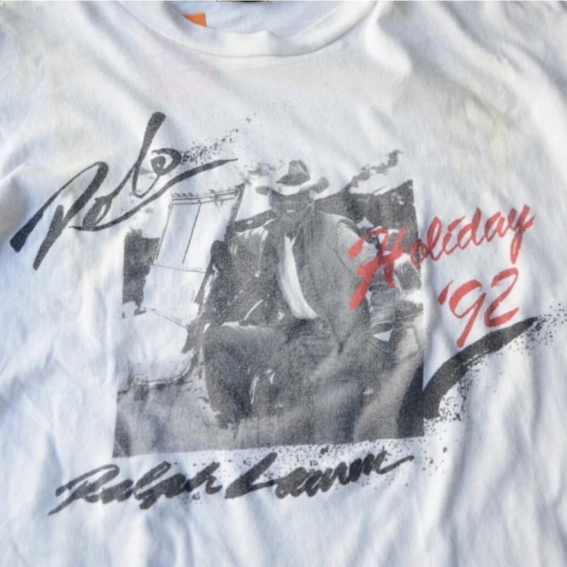 90s POLO SPORT Tシャツ BRUCE WEBER ラルフローレン 90年代 USA製