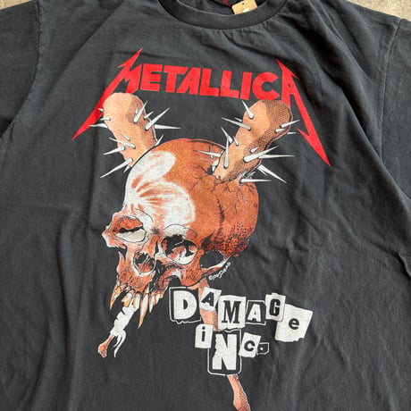 METALLICA DAMAGE INC. TOUR TEE(NEW)