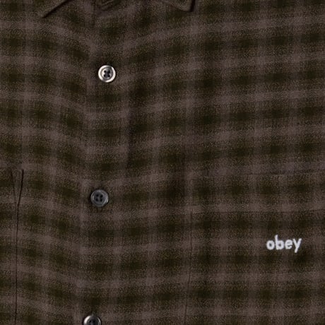 OBEY "CLARENCE SHIRT" 2COLORS