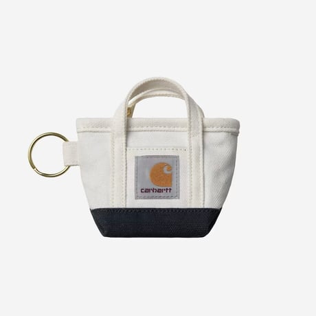 CARHARTT WIP "MINI TOTE BAG KEYCHAIN" 2COLORS