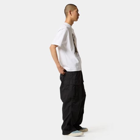 HUF WORLDWIDE "DOGGED TEE" 2COLORS