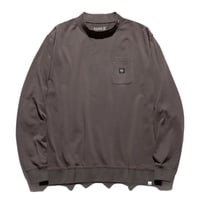 ROARK REVIVAL "LABEL" 9.3oz H/W MOCK NECK L/S POCKET TEE 2COLORS