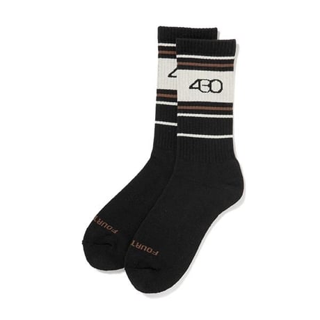 430 "LINE ICON LONG SOX" 2COLORS