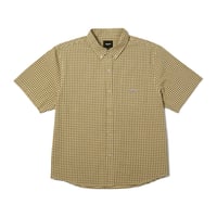 HUF WORLDWIDE "89 MICRO GINGHAM OXFORD SHIRT" 2COLORS