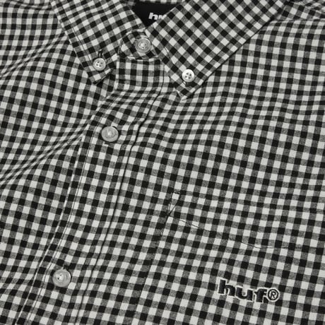 HUF WORLDWIDE "89 MICRO GINGHAM OXFORD SHIRT" 2COLORS