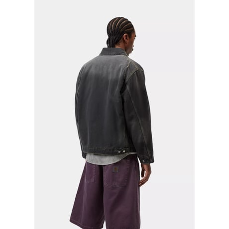 CARHARTT WIP "OG DETROIT JACKET" [BLACK GRIND WASH]