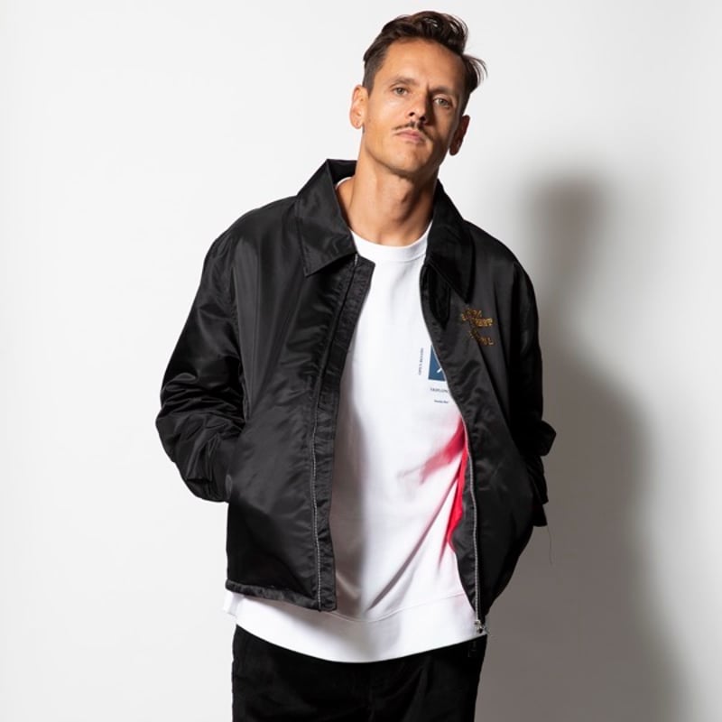 ROARK REVIVAL / ジャケット/L/ナイロン/BLK/無地/B.S.B.T DRIZLER JACKET ROARK REVIVAL 