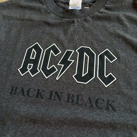 ALSTYLE APPREL & ACTIVEWEAR  "AC/DC BACK IN BLACK TEE"