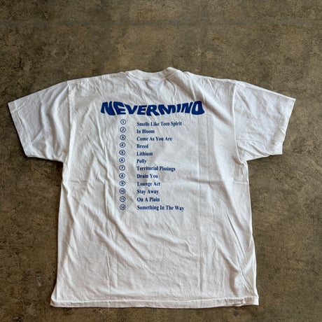 NIRVANA NEVERMIND TEE(NEW)