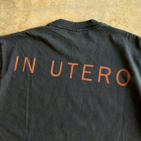 NIRVANA IN UTERO TEE(NEW)