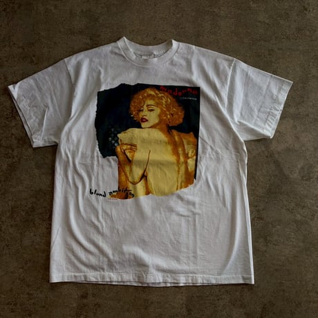 MADONNA BLOND AMBITION WORLD TOUR TEE(NEW)