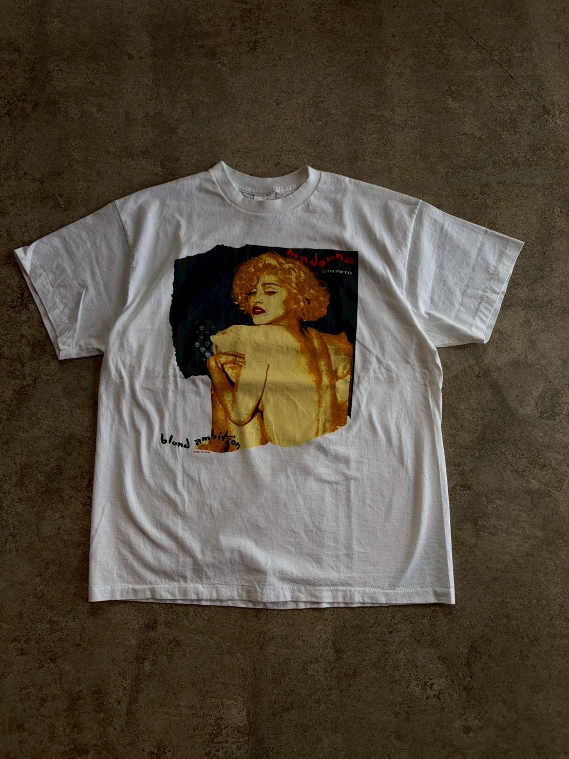 MADONNA BLOND AMBITION WORLD TOUR TEE(NEW) | ye