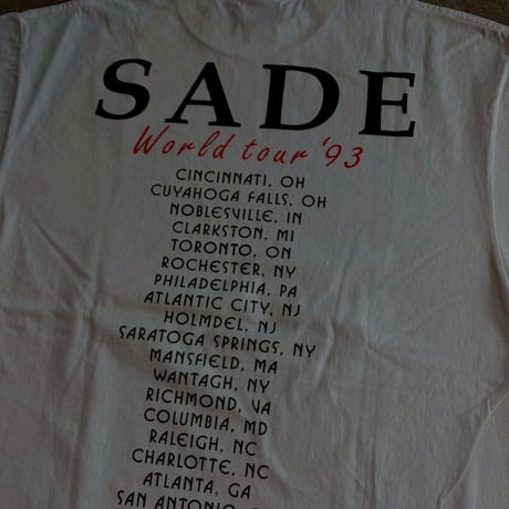 SADE TOUR TEE(NEW)