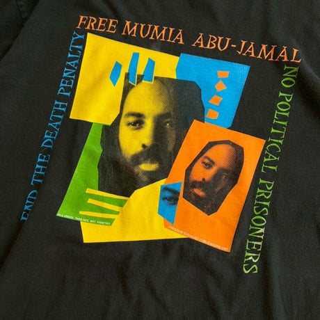 '97 TULTEX  "FREE MUMIA ABU-JAMAL TEE"