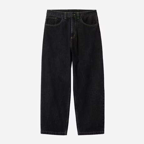 CARHARTT WIP "BRANDON PANT" [BLACK SOTNE WASHED]