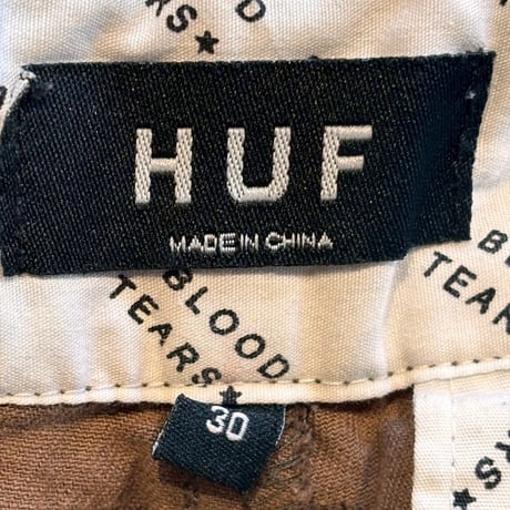 HUF WORLDWIDE "CAMOUFLAGE SHORTS"