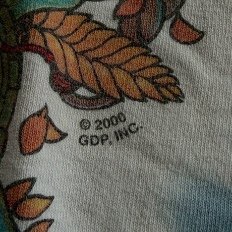 LIQUID BLUE '00 GRATEFUL DEAD "TERRAPIN MOON TIE-DYE TEE"