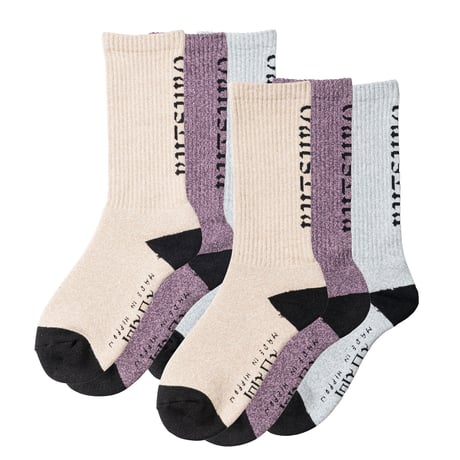 RUTSUBO "MELANGE OG SOCKS" 3COLORS