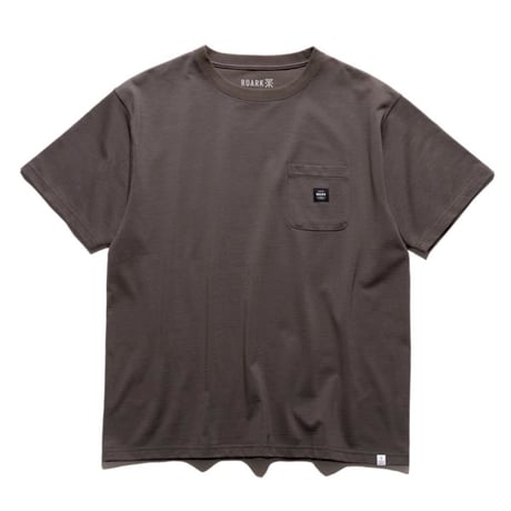 ROARK "LABEL POCKET" FINE TECH DRY TEE 2COLORS