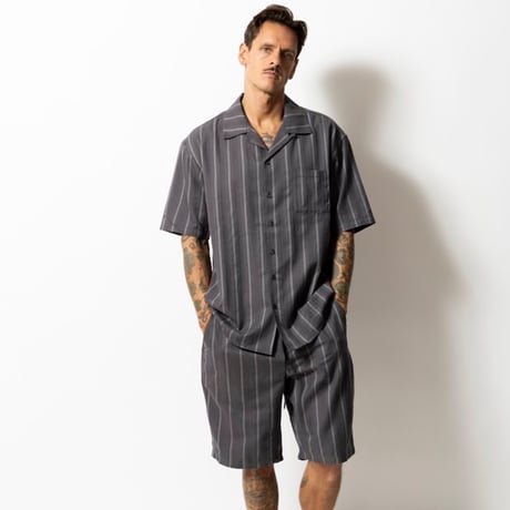 ROARK "S/S JACQUARD SHIRTS"