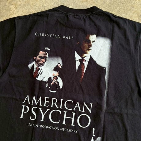 AMERICAN PSYCHO TEE(NEW)