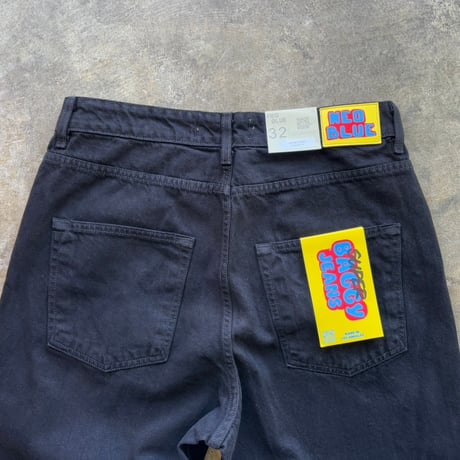 NEO BLUE "SUPER BAGGY JEANS" 2COLORS