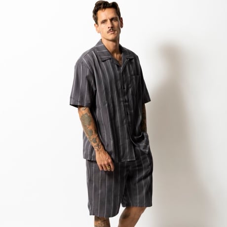 ROARK "S/S JACQUARD SHIRTS"