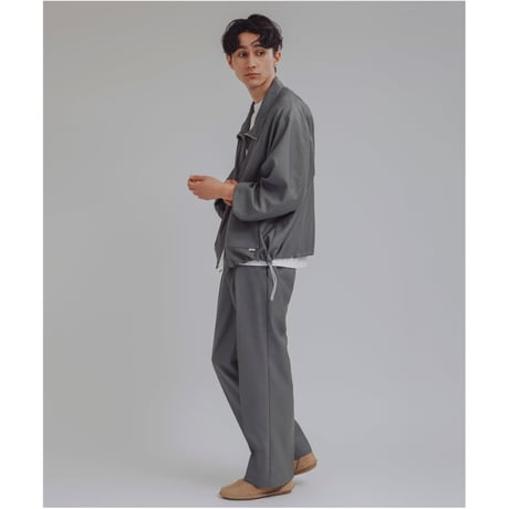 AMNE "GABARDINE COVERED BLOUSON" 2COLORS