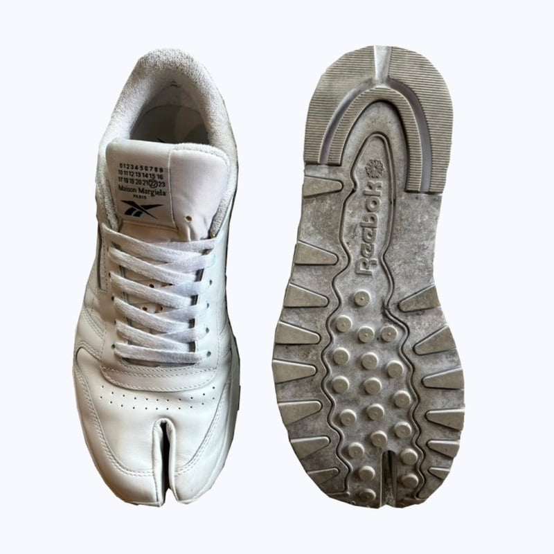送料込！美品レア マルジェラ × リーボック tabi 24.5 箱あり 中古・古着通販】Maison Margiela×Reebok (メゾンマルジェラ