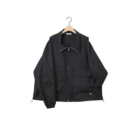 AMNE "GABARDINE COVERED BLOUSON" 2COLORS