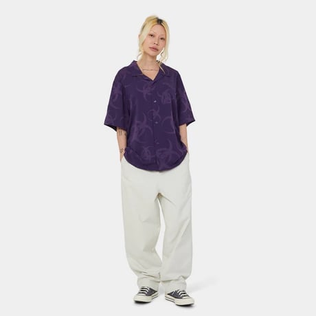 HUF WORLDWIDE "SECTOR JACQUARD SHIRT" 2COLORS
