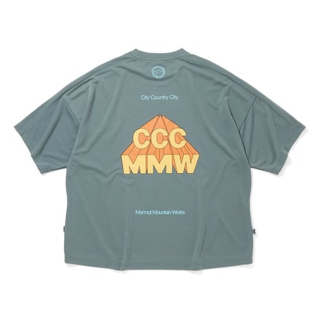 CITY COUNTRY CITY × MARMOT "FEEL UP T-SHIRT_CCCMMW" 3COLORS