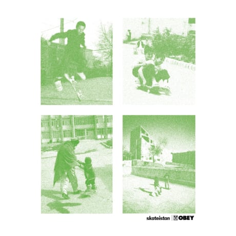 OBEY "SKATEISTAN OBEY CHILD PHOTO"