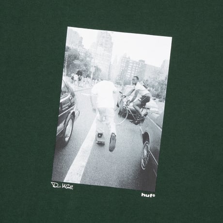 HUF WORLDWIDE "FIGHT THE TRAFFIC TEE" 2COLORS