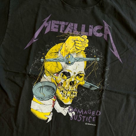 METALLICA DAMAGED JUSTICE TEE(NEW)