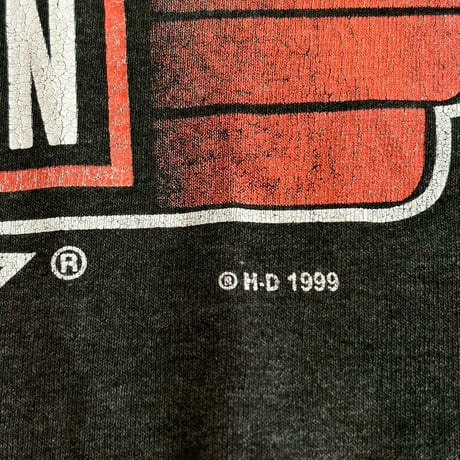 90's HARLEY-DAVIDSON "LOGO PRINT S/S TEE"