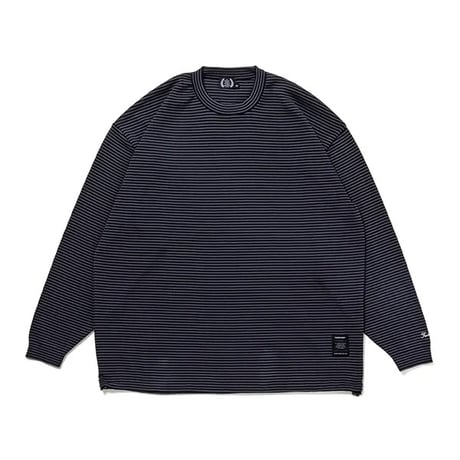 430 "L/S BDR KNIT C&S" 2COLORS