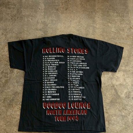 ROLLING STONES VOODOO LOUNGE TOUR TEE(NEW)