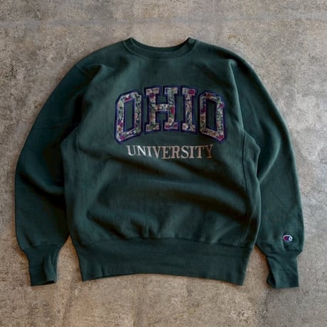 90's CHAMPION  REVERSE WEAVE"OHIO UNIVERSITY"