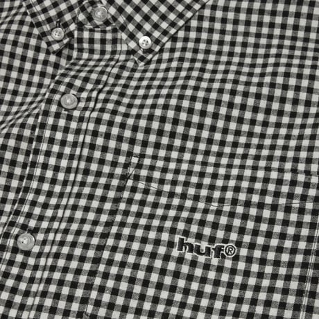 HUF WORLDWIDE "89 MICRO GINGHAM OXFORD SHIRT" 2COLORS