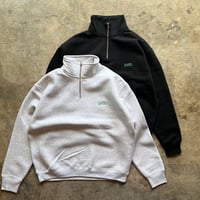 path. "path. HALF ZIP SWEAT" 2COLORS