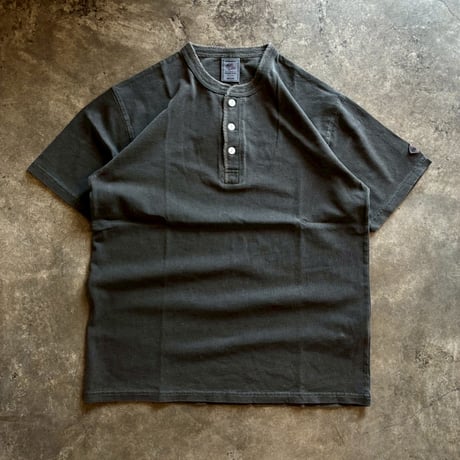 JEMORGAN "PIGMENT HENLEY NECK TEE" 5COLORS