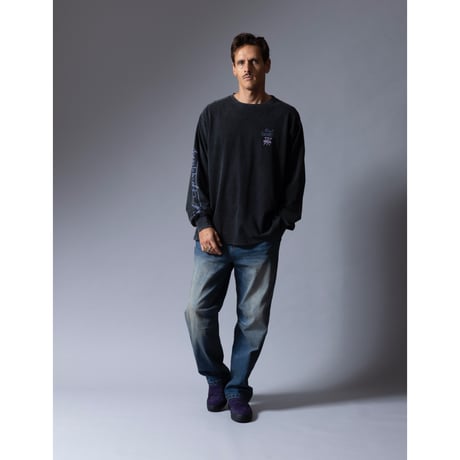 ROARK "EXPEDITIONS PHOTO" WELL WORN L/S TEE (RLTJ1202-BLK)