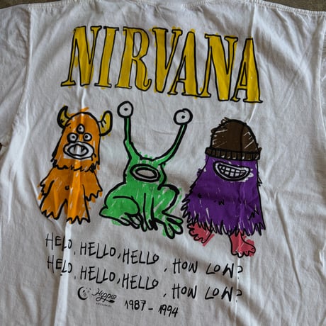 NIRVANA NEVERMIND TEE(NEW)