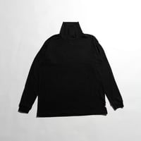 MELPLE "PREMIERE SUEDE TURTLENECK L/S" 2COLORS