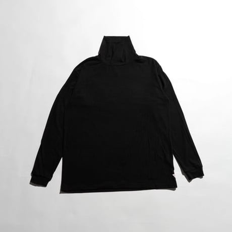 MELPLE "PREMIERE SUEDE TURTLENECK L/S" 2COLORS