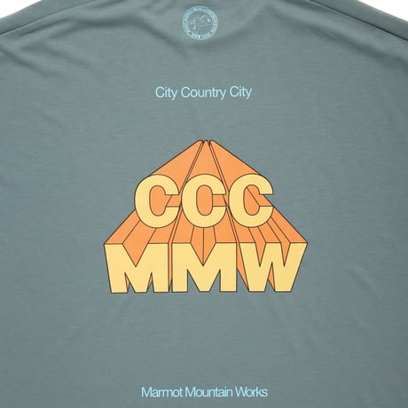 CITY COUNTRY CITY × MARMOT "FEEL UP T-SHIRT_CCCMMW" 3COLORS